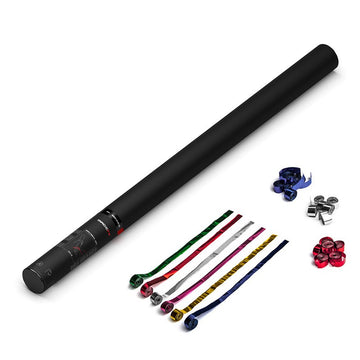 MAGICFX 80CM Handheld Streamer Cannons - Metallic - King Confetti